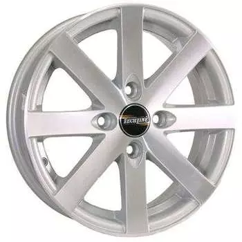 Диск колесный Tech-Line 412 5,5xR14 4x100 ET43 ЦО60,1 серебристый rd830434