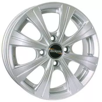 Диск колесный Tech-Line 423 5,5xR14 4x100 ET49 ЦО56,6 серебристый rd830428