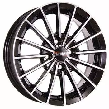 Диск колесный Tech-Line 426 5,5xR14 4x98 ET35 ЦО58,6 черный с полированной лицевой частью rd830886