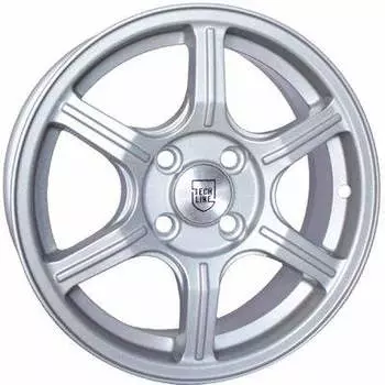 Диск колесный Tech-Line 433 5,5xR14 4x100 ET38 ЦО67,1 серебристый rd832731