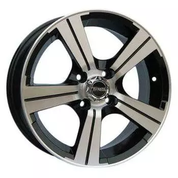 Диск колесный Tech-Line 503 6,5xR15 5x100 ET38 ЦО57,1 черный с полированной лицевой частью rd830465