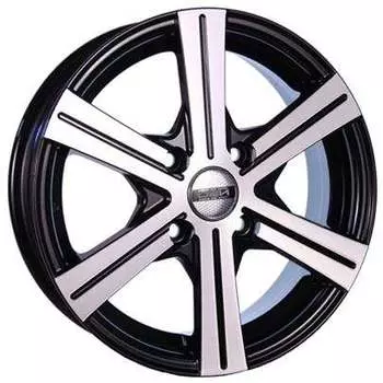 Диск колесный Tech-Line 544 6xR15 4x100 ЕТ45 ЦО54.1 черный глянцевый T544-615-541-4x100-45BD