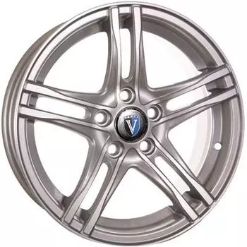 Диск колесный Tech-Line 544 6xR15 4x100 ЕТ45 ЦО60.1 черный с полированной лицевой частью T544-615-601-4x100-45