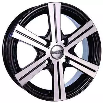 Диск колесный Tech-Line 544 6xR15 5x114,3 ET38 ЦО67,1 черный с полированной лицевой частью rd831149