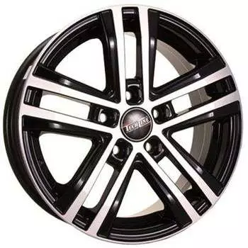 Диск колесный Tech-Line 545 6xR15 5x100 ЕТ40 ЦО57.1 черный глянцевый T545-615-571-5x100-40BD