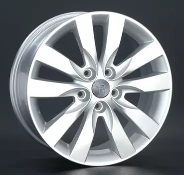 Диск колесный Tech-Line 545 6xR15 5x100 ЕТ40 ЦО57.1 черный с полированной лицевой частью T545-615-571-5x100-40