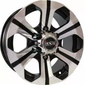 Диск колесный Tech-Line 547 8xR15 6x139,7 ET0 ЦО110 черный с полированной лицевой частью rd832528