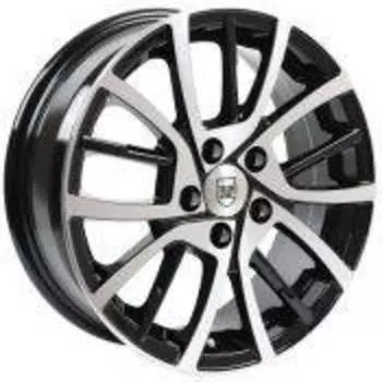 Диск колесный Tech-Line 548 6xR15 4x100 ET45 ЦО54,1 черный с полированной лицевой частью rd833085
