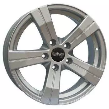 Диск колесный Tech-Line 602 7xR16 5x114,3 ET40 ЦО67,1 серебристый с полированной лицевой частью rd831296