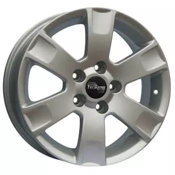 Диск колесный Tech-Line 612 6,5xR16 5x114,3 ET40 ЦО66,1 серебристый rd830433