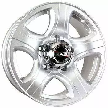 Диск колесный Tech-Line 622 7,5xR16 5x139,7 ET10 ЦО108 серебристый rd830738