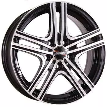 Диск колесный Tech-Line 626 6,5xR16 5x100 ET38 ЦО67,1 черный с полированной лицевой частью rd830903
