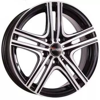 Диск колесный Tech-Line 626 6.5xR16 5x108 ЕТ50 ЦО63.4 черный глянцевый T626-6516-634-5x108-50BD