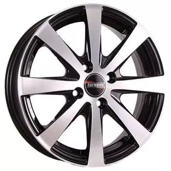 Диск колесный Tech-Line 634 6xR16 4x100 ET37 ЦО67,1 черный с полированной лицевой частью rd832471