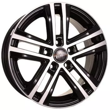 Диск колесный Tech-Line 645 6,5xR16 5x112 ET33 ЦО57,1 черный с полированной лицевой частью rd833431