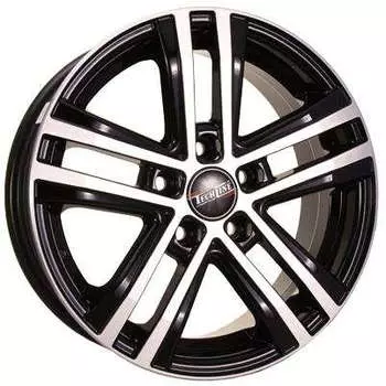 Диск колесный Tech-Line 645 6,5xR16 5x112 ET45 ЦО57,1 черный с полированной лицевой частью rd832541