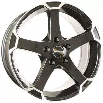 Диск колесный Tech-Line 802 8xR18 5x114,3 ET55 ЦО67,1 черный с полированной лицевой частью rd830640