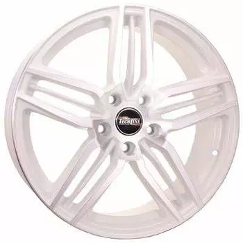 Диск колесный Tech-Line 806 7,5xR18 5x105 ET39 ЦО56,6 белый с полированной лицевой частью rd831712
