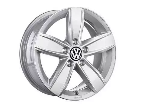 Диск колесный VAG Corvara 6xR16 5x112 ET43 ЦО57 серебристый 2GA071496A8Z8