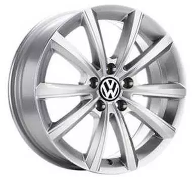 Диск колесный VAG Merano 7,5xR17 5x112 ET40 ЦО57 серебристый светлый 3G80714978Z8