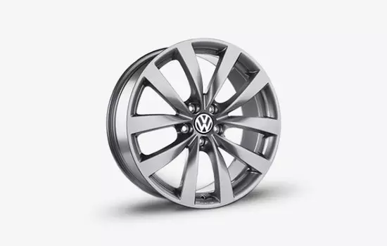 Диск колесный VAG Sebring 8,5xR19 5x112 ET38 ЦО57 серебристый 5NA601025EZ49