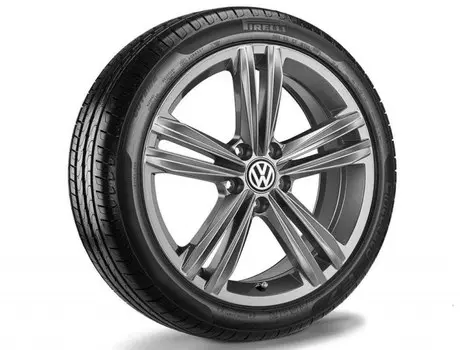Диск колесный VAG Serbing 8xR18 5x112 ET40 ЦО57 графит 3G8071498Z49
