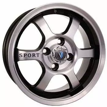 Диск колесный Venti 1401 5,5xR14 4x98 ET35 ЦО58,6 черный с полированной лицевой частью rd832323