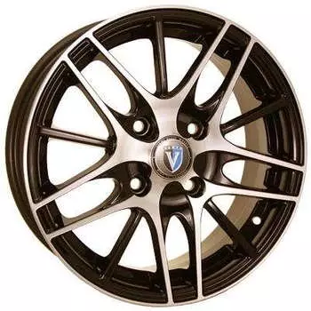 Диск колесный Venti 1506 6xR15 5x100 ET40 ЦО57,1 серый с полированной лицевой частью rd831677