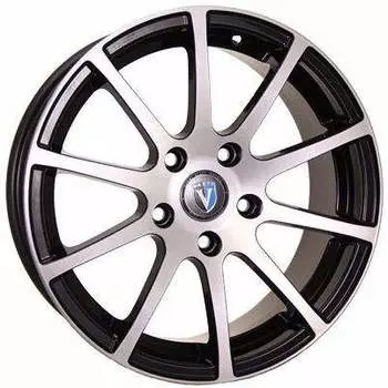 Диск колесный Venti 1603 6.5xR16 5x112 ET45 ЦО57.1 черный с полированной лицевой частью rd831832