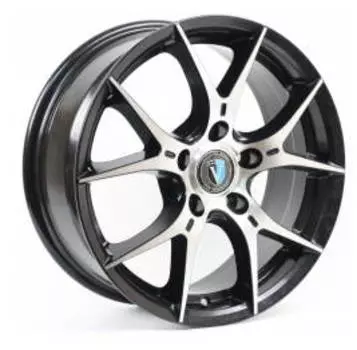 Диск колесный Venti 1 617 6,5xR16 5x112 ET40 ЦО57,1 черный с полированной лицевой частью rd833079