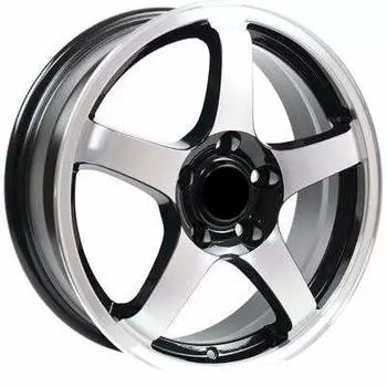 Диск колесный Venti A1041 5,5xR14 4x114,3 ET43 ЦО69,1 черный с полированной лицевой частью rd833147