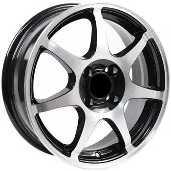 Диск колесный Venti A1151 6xR15 5x114,3 ET38 ЦО67,1 черный с полированной лицевой частью rd833177