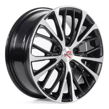 Диск колесный X'trike R036 6.5xR16 5x114.3 ЕТ39 ЦО60.1 черный с полированной лицевой частью 40080