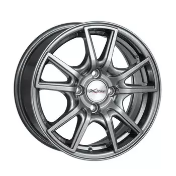 Диск колесный X'trike X-104 6xR14 4x98 ЕТ38 ЦО58.5 серебристый темный 5784