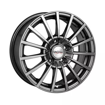 Диск колесный X'trike X-105 6.5xR15 5x100 ЕТ48 ЦО67.1 серебристый темный 5740