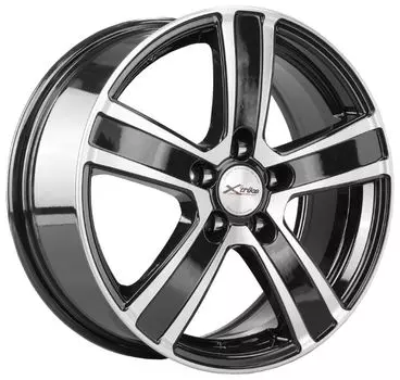 Диск колесный X'trike X-108 7xR16 5x114.3 ЕТ45 ЦО60.1 насыщенный серебристый 14515ZX