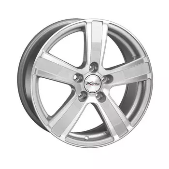 Диск колесный X'trike X-108 7xR16 5x115 ЕТ45 ЦО70.1 серебристый с полированной лицевой частью 3662