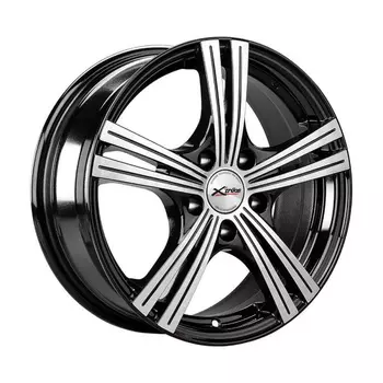 Диск колесный X'trike X-111 6.5xR16 5x108 ЕТ45 ЦО63.35 черный частично полированный 13113