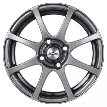 Диск колесный X'trike X-113 5.5xR14 4x100 ЕТ35 ЦО67.1 темно серебристый глубокий 14489