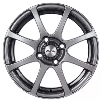 Диск колесный X'trike X-113 5.5xR14 4x100 ЕТ45 ЦО67.1 серебристый темный 14490