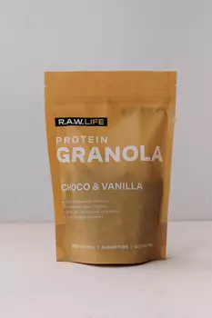 Гранола протеиновая R.A.W. Life "Шоколад-ваниль" 220g