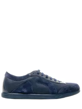 Кеды комбинированные на меху S.FERRAGAMO