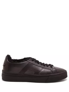 Кеды кожаные на меху SANTONI