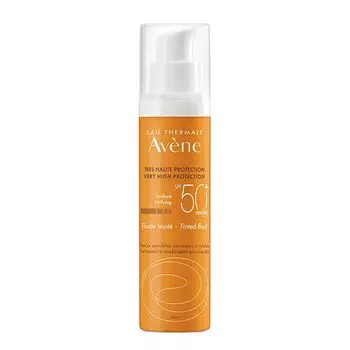 Флюид для лица солнцезащитный с тонирующим эффектом SPF50+ Avene/Авен 50мл