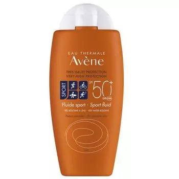 Флюид солнцезащитный SPF50+ Sport Avene/Авен туба 100мл (C71833)