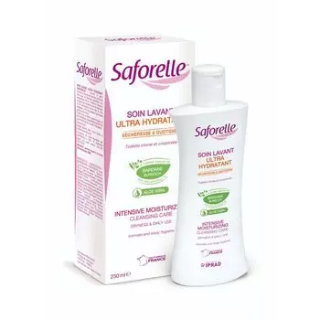 Гель для интимной гигиены интенсивное увлажнение Saforelle/Сафорель фл. 250мл
