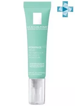Крем-гель для контура глаз интенсивно увлажняющий Hydraphase Intense La Roche-Posay/Ля рош позе 15мл