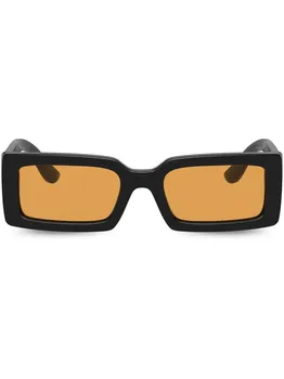 Солнцезащитные очки DG VIB3 в прямоугольной оправе Dolce & Gabbana Eyewear, черный
