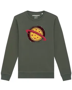 Свитер Watapparel Sweatshirt Pizza Planet, оливковый