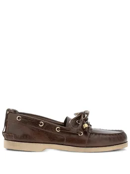 Лоферы со шнуровкой GOLDEN GOOSE, коричневый